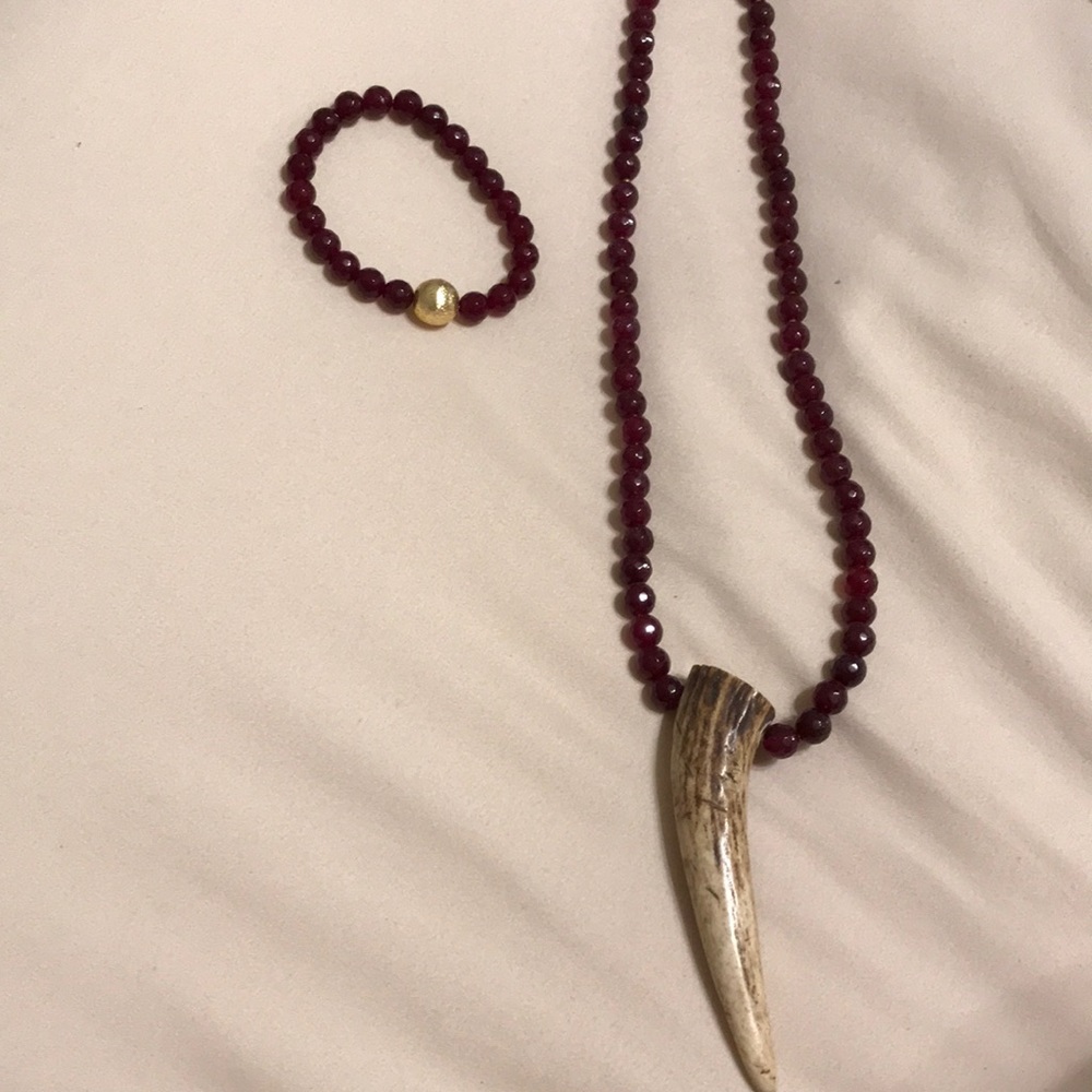 Necklace and bracelet